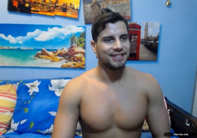 Horny Men Behind Live Adult Webcams